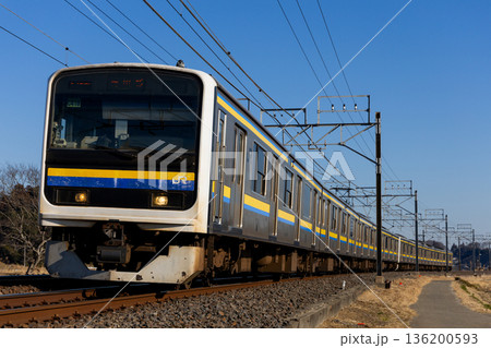 【JR東日本 総武本線】209系 【JR東日本 総武本線】209系 136200593