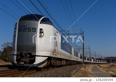 【JR東日本 総武本線】E259系 【JR東日本 総武本線】E259系 136200594