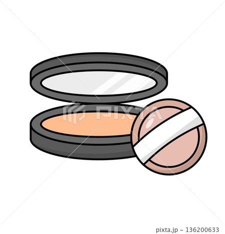 パウダーファンデーションのアイコン 136200633
