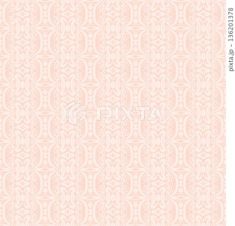 Soft Peach Abstract Wavy Seamless Pattern with Organic Retro Swirls Background Soft Peach Abstract Wavy Seamless Pattern with Organic Retro Swirls Background 136201378