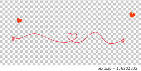 命運的紅線 無人 136202832