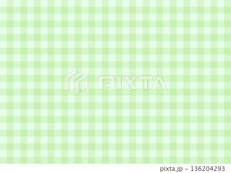 緑のシェパードチェック柄の背景 136204293