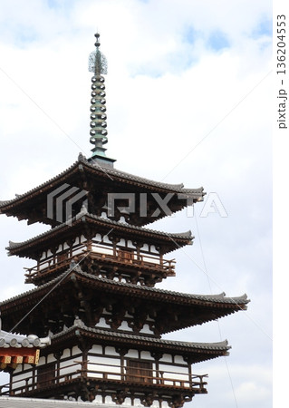 世界遺産 薬師寺 奈良県 世界遺産 薬師寺 奈良県 136204553