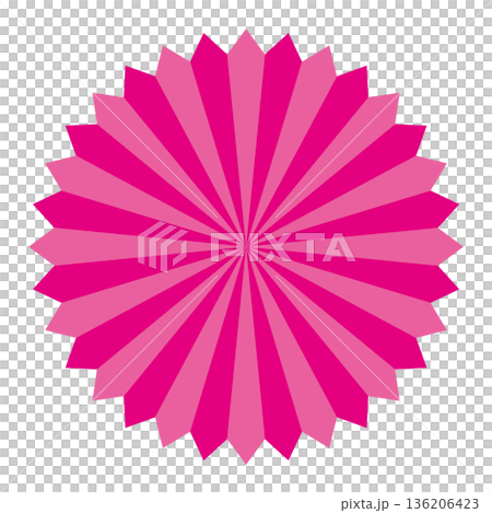 徑向洋紅色炸彈 136206423