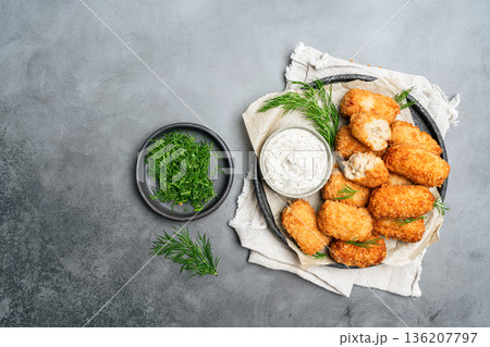Delicious Potato Croquettes 136207797