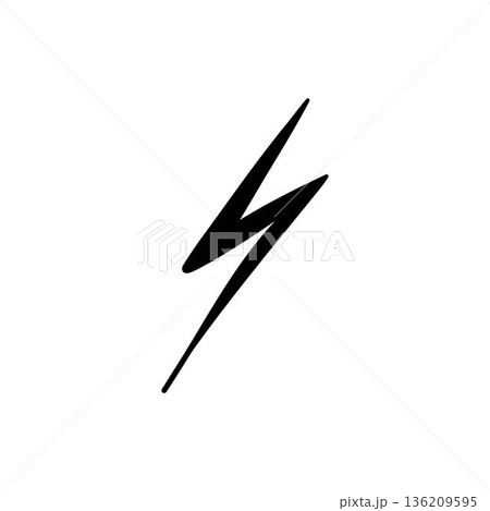 Vector icon of hand-drawn cartoony expression sign doodle, curve directional arrows, emoticon effects design elements, cartoon character emotion symbols, cute decorative brush stroke lines 136209595