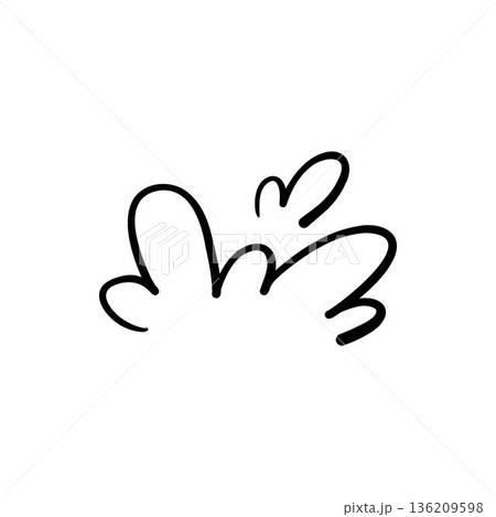 Vector icon of hand-drawn cartoony expression sign doodle, curve directional arrows, emoticon effects design elements, cartoon character emotion symbols, cute decorative brush stroke lines Vector icon of hand-drawn cartoony expression sign doodle, curve directional arrows, emoticon effects design elements, cartoon character emotion symbols, cute decorative brush stroke lines 136209598