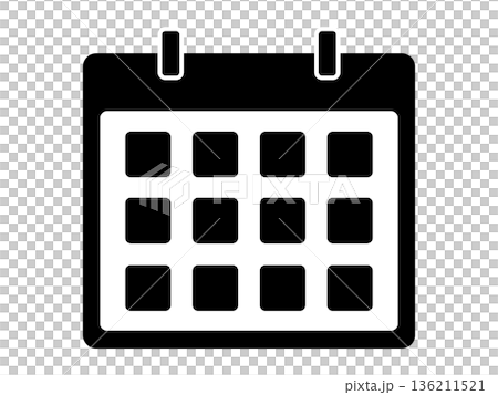 Schedule (calendar) icon Schedule (calendar) icon 136211521