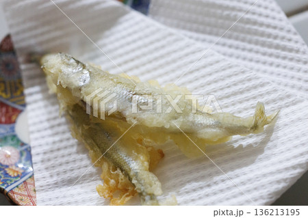 わかさぎの天ぷら 136213195