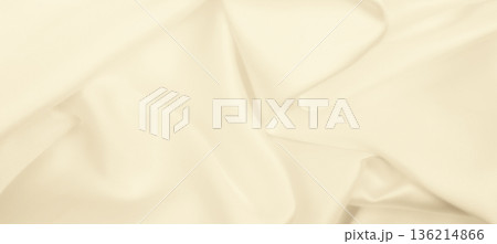 Smooth elegant golden silk or satin luxury cloth texture as wedding background. Luxurious background design. In Sepia toned. Retro style Smooth elegant golden silk or satin luxury cloth texture as wedding background. Luxurious background design. In Sepia toned. Retro style 136214866