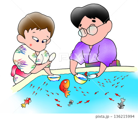 金魚すくい 136215994
