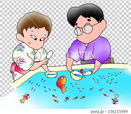 金魚すくい 136215994