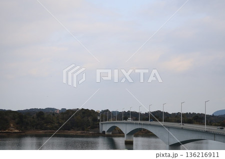 橋のある風景 天草五橋の4号橋 橋のある風景 天草五橋の4号橋 136216911