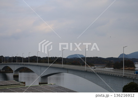 橋のある風景 天草五橋の4号橋 橋のある風景 天草五橋の4号橋 136216912