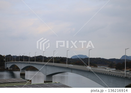 橋のある風景 天草五橋の4号橋 橋のある風景 天草五橋の4号橋 136216914