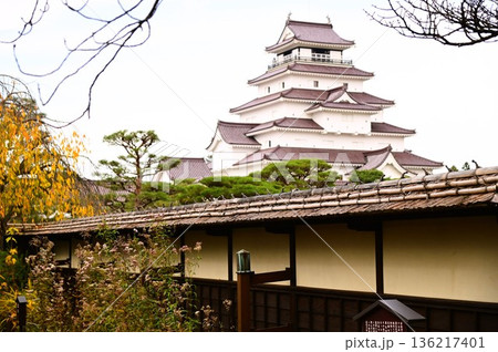 会津若松市 鶴ヶ城址公園 会津若松市 鶴ヶ城址公園 136217401