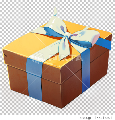 ホワイトデー、ハート、イラスト、愛、LOVE、クッキー、マカロン、プレゼント、リボン、ケーキ、デコレ 136217801