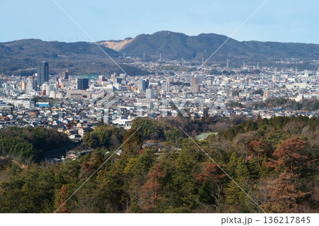 セラミックパークの展望台から多治見市街遠望 セラミックパークの展望台から多治見市街遠望 136217845
