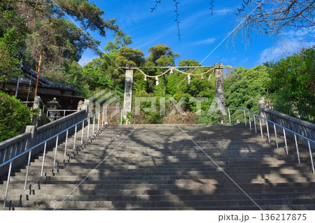 正月の装いをした和霊神社 正月の装いをした和霊神社 136217875