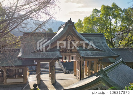 正月の装いをした和霊神社 正月の装いをした和霊神社 136217876