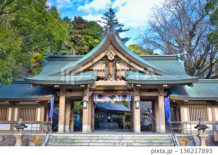 正月の装いをした和霊神社 正月の装いをした和霊神社 136217893