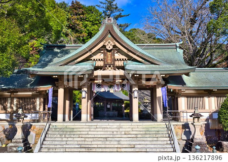 正月の装いをした和霊神社 正月の装いをした和霊神社 136217896