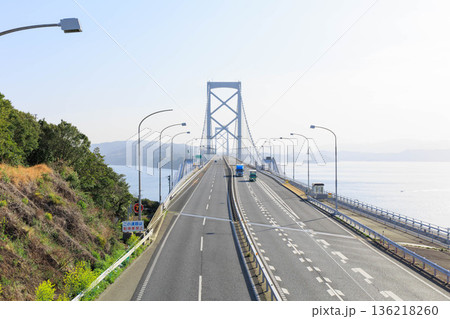 徳島県鳴門市 大鳴門橋 徳島県鳴門市 大鳴門橋 136218260