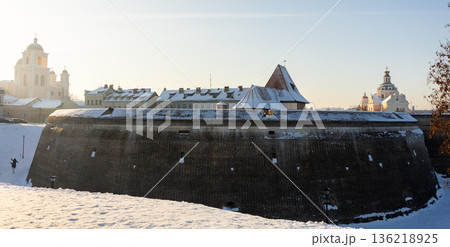 Bastion Vilnius Defensive Wall, dusted with snow Bastion Vilnius Defensive Wall, dusted with snow 136218925