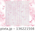 蝶々　浴衣柄　便箋 136221508