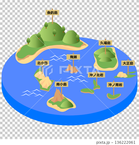 尖閣諸島 136222061