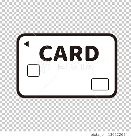 Credit card icon illustration 09 136222634