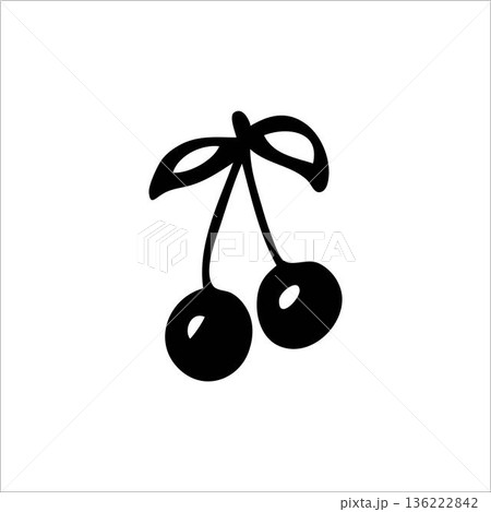 Whimsy two cherry, cherry icon Whimsy two cherry, cherry icon 136222842