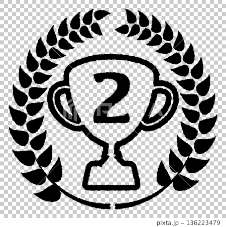 Simple trophy illustration 2 136223479