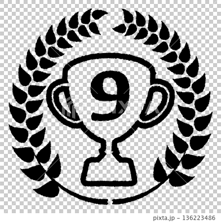 Simple trophy illustration 9 136223486