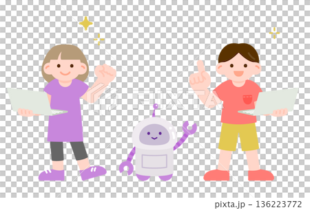 子供とロボットの楽しいプログラミング学習 136223772
