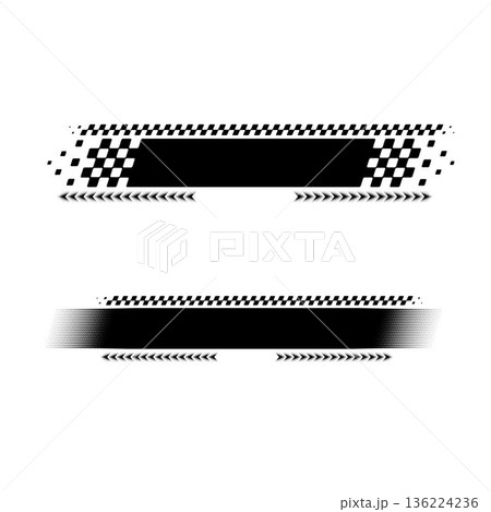 Black race frames set 136224236