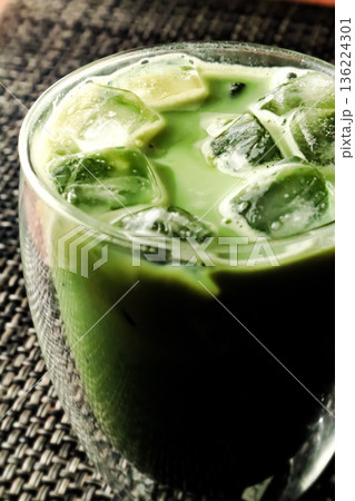 抹茶ラテ 136224301