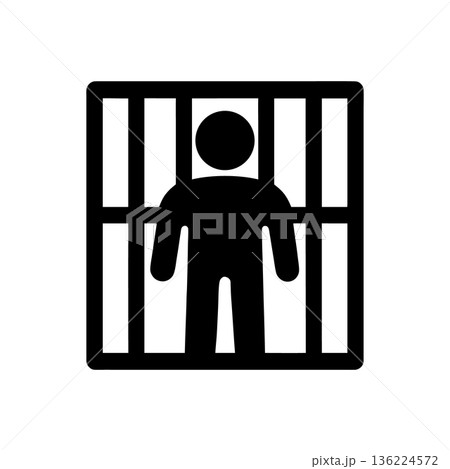 Trapped and Restricted Iconのイラスト素材 [136224572] - PIXTA