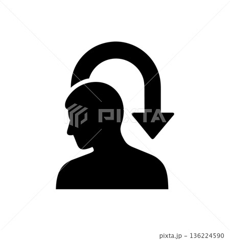 Reflection and Internal Thought Iconのイラスト素材 [136224590] - PIXTA