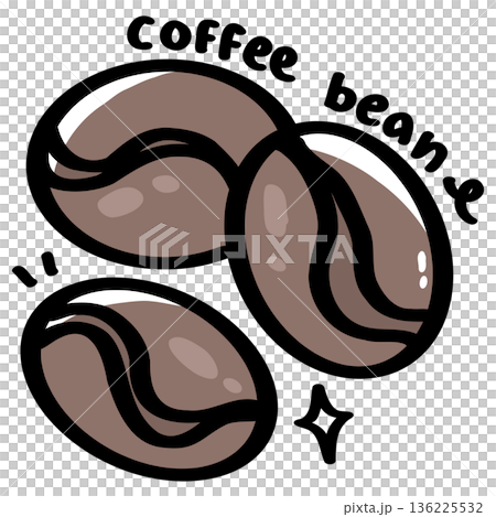 Coffee Beans Illustration Coffee Beans Illustration 136225532