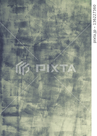 Textured grey Wall Paint Close-Up Monochrome 136227360