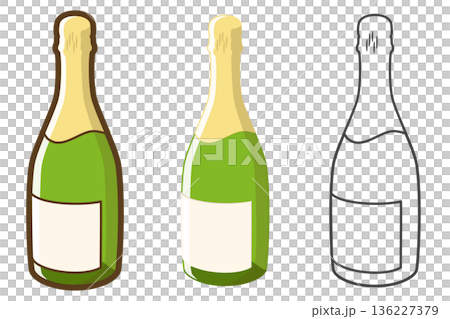 スパークリングワイン（ボトル） 136227379