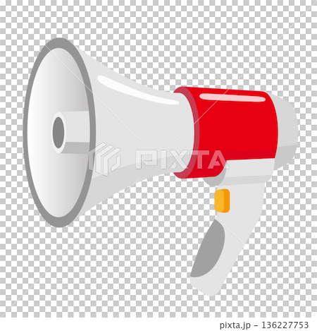 拡声器のアイコン 136227753