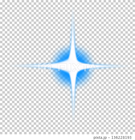 Blue sparkling effect 136228193