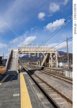 JR吾妻線 金島駅 群馬県渋川市 JR吾妻線 金島駅 群馬県渋川市 136228856