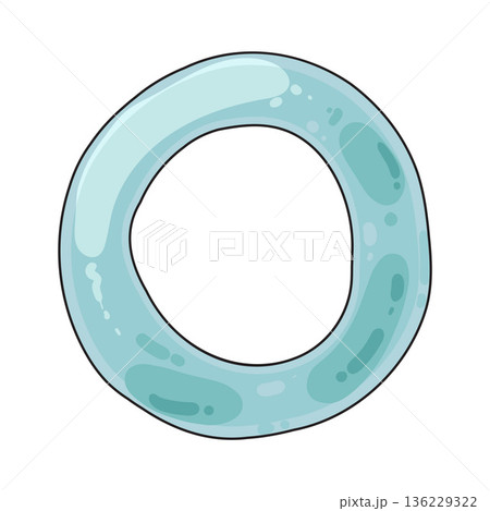 Illustration of bubble circle Illustration of bubble circle 136229322