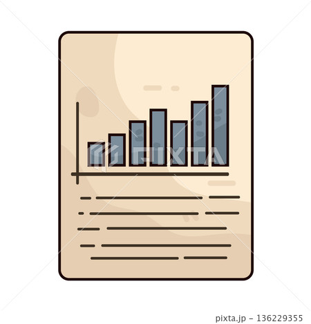 Illustration of income statement Illustration of income statement 136229355