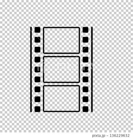 Filmstrip icon 136229632