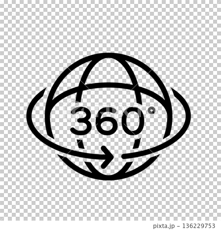 360度 VR動画のアイコン 136229753