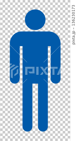 Toilet sign male pictogram icon Toilet sign male pictogram icon 136230173